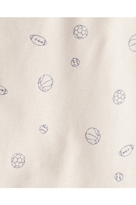 Set tres piezas de algodón, campera, pantalón y body Sin color