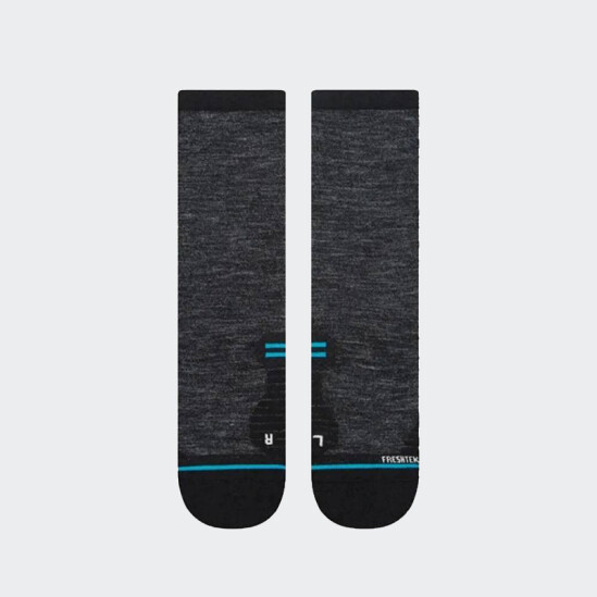 Medias Stance Run Light Crew Negro
