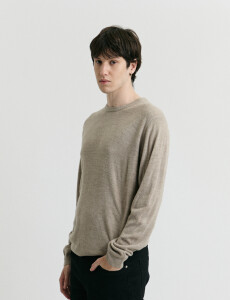 470413 SWEATER HARRINGTON URBAN Beige Melange