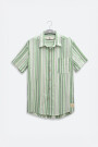 FEDE SHORT SLEEVE SHIRT STRIPE Green