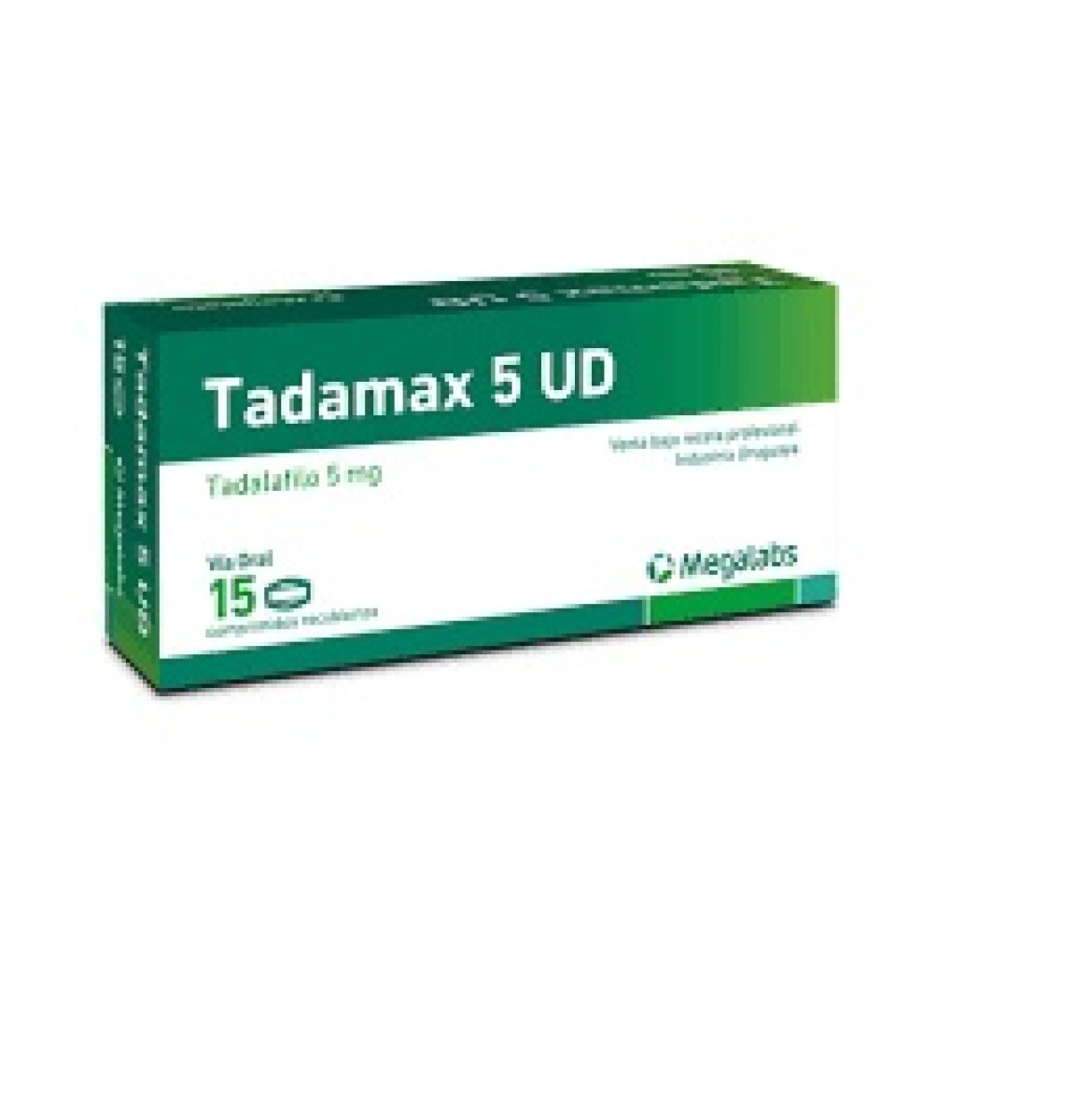 Tadamax 5 mg UD 15 Comprimidos – Mejora del Rendimiento Masculino 