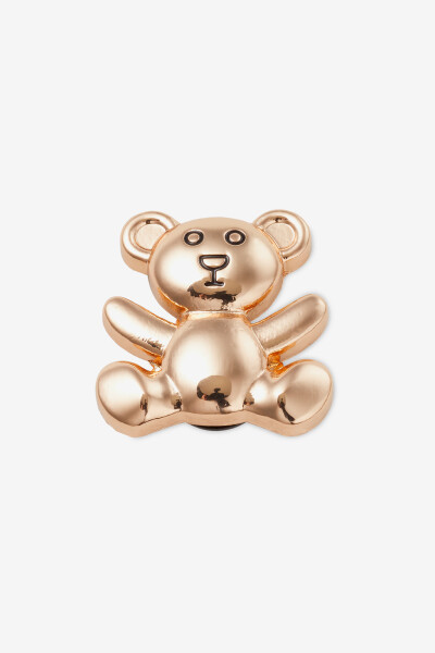 JIBBITZ CROCS GOLD TEDDY BEAR Oro