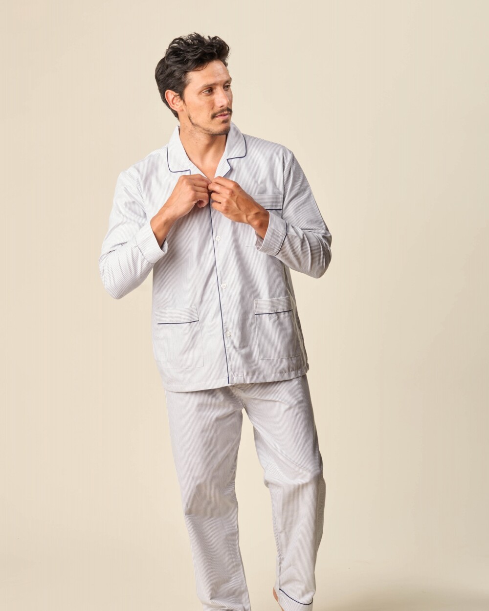 Pijama Algodón Pijama Algodón Rayas