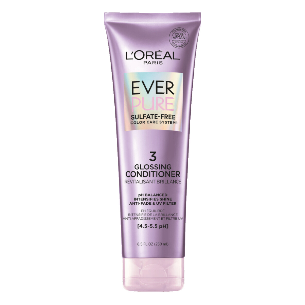 Acondicionador L'Oréal Paris EverPure Glossing 250ml 