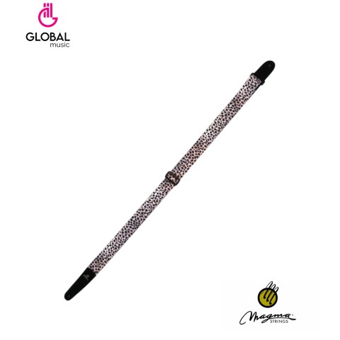 Correa Para Guitarra Magma Poliéster Chita c/logo Correa Para Guitarra Magma Poliéster Chita c/logo