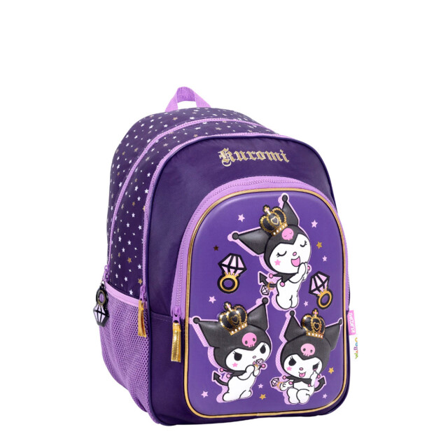 Mochila Disney Kuromi Diamond 17 Pulgadas Violeta