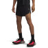 UA Halo Run Short-BLU BLK-001