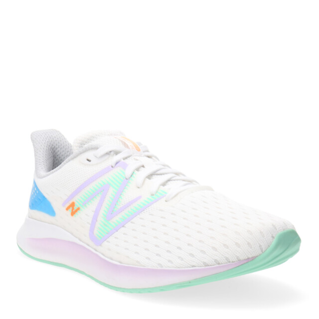 Championes de Mujer New Balance DynaSoft Lowky RC Blanco - Violeta - Celeste