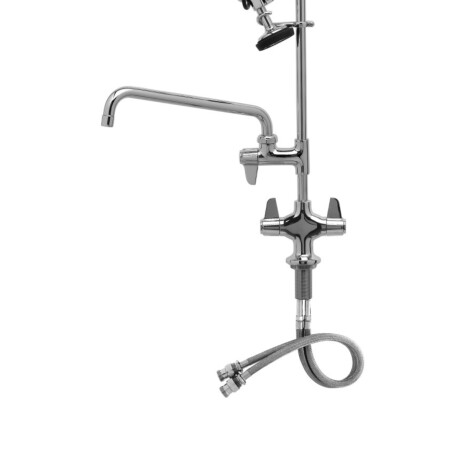 Griferia de Pre lavado con Canilla Adicional para Mesada Griferia de Pre lavado con Canilla Adicional para Mesada