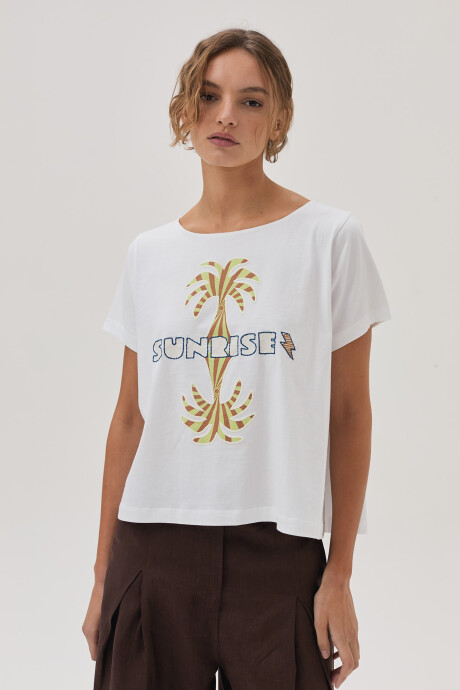 Remera Sunrise Blanco