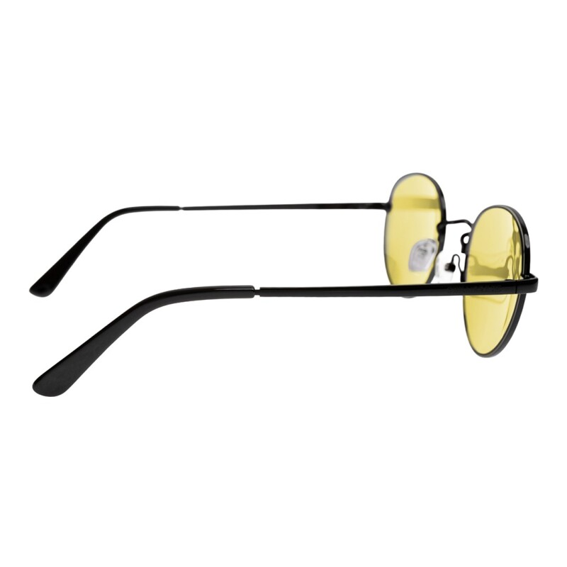 Lentes de Sol Chilli Beans Unisex Rodas Negro - Amarillo