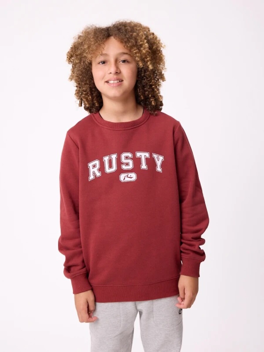 BUZO RUSTY KENSTOP TEEN - TERRACOTA 