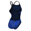 Malla De Entrenamiento Para Mujer Arena Women's Hydrangea Bouquet Swimsuit Azul
