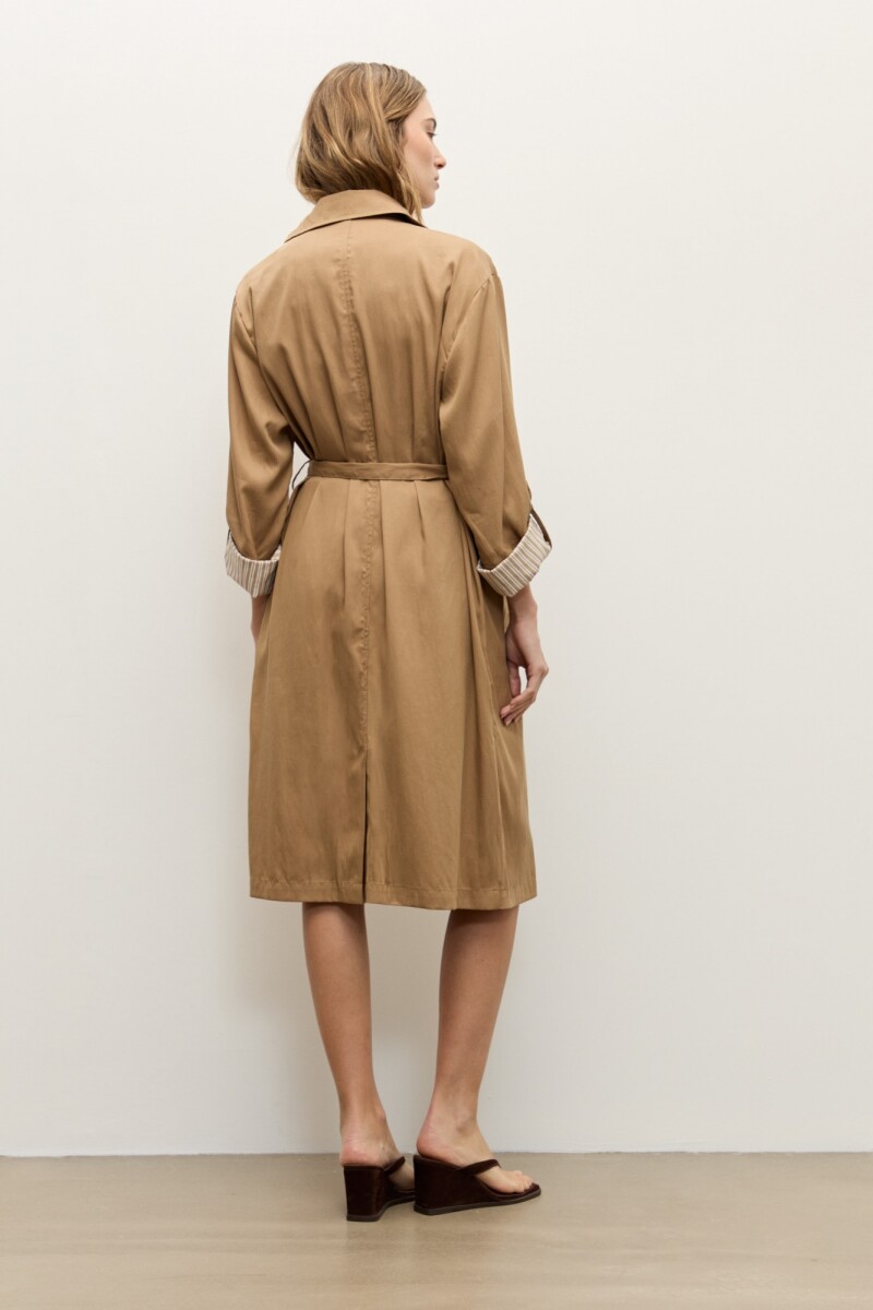 Trench Lyocell beige