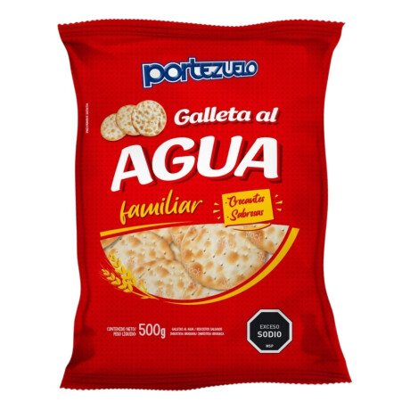 Galleta Portezuelo Al Agua 500g Galleta Portezuelo Al Agua 500g