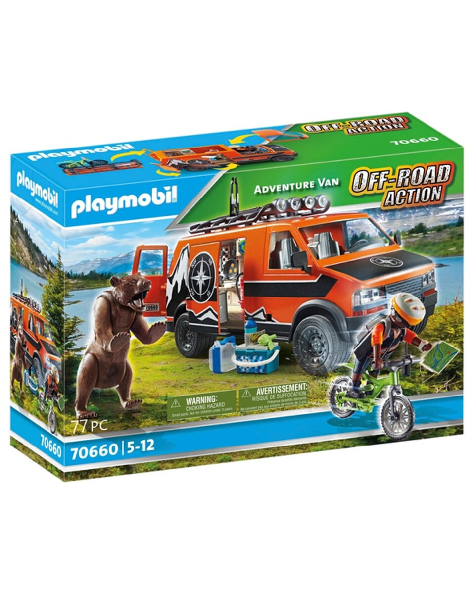 Playmobil Off Road camioneta de aventura 77 piezas 