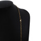 Cadena en oro 18k forcet. Largo 46cm Cadena en oro 18k forcet. Largo 46cm