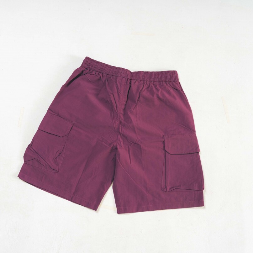 BERMUDA NYLON logo bordeaux