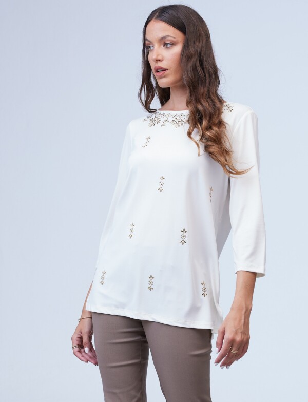 Blusa Tachas CRUDO