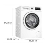 Lavarropas Carga Frontal Inverter 8 Kg Bosch Wan24272es Blanco