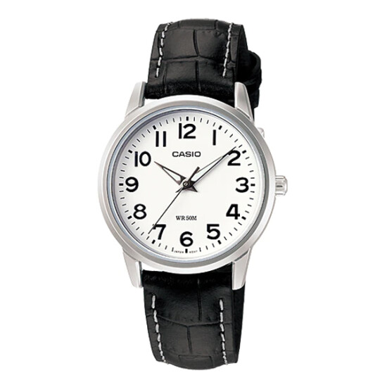 Reloj CASIO MTP1303L-7BVDF en Cuero Negro Esfera 40mm 0