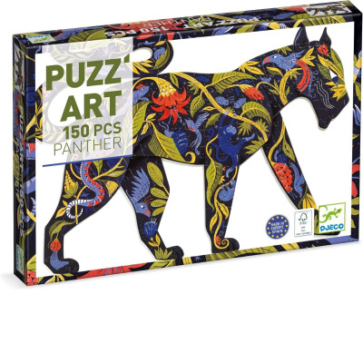 Puzzle Silueta Pantera 150 Piezas Djeco Puzzle Silueta Pantera 150 Piezas Djeco
