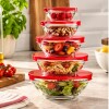 Set 5 bowls con tapa 9-10-12-14 y 17 cms Set 5 bowls con tapa 9-10-12-14 y 17 cms