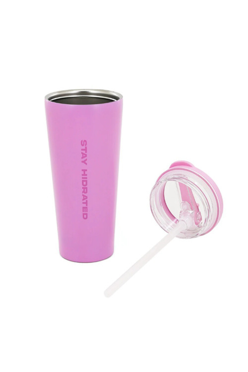 Vaso Térmico Oreiro 700ML Rosa