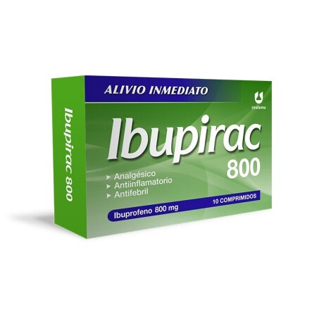 Ibupirac 800 mg 10 comprimidos Ibupirac 800 mg 10 comprimidos