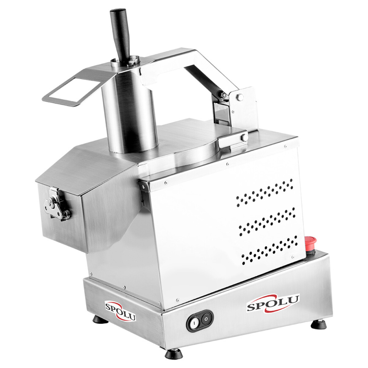 Procesador de alimentos de acero inoxidable con 7 discos Spolu 