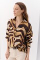 CAMISA JULIETA ZEBRA BEIGE