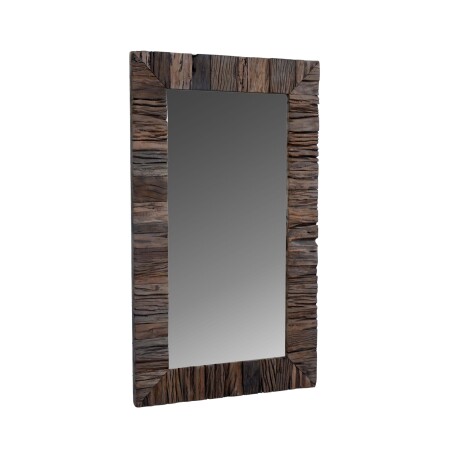 ESPEJO DE PARED MADERA NATURAL-BEIGE M-20817