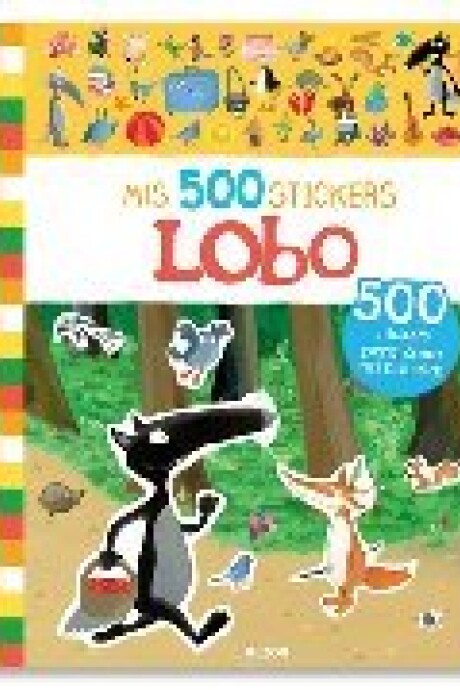 500 STICKERS LOBO 500 STICKERS LOBO