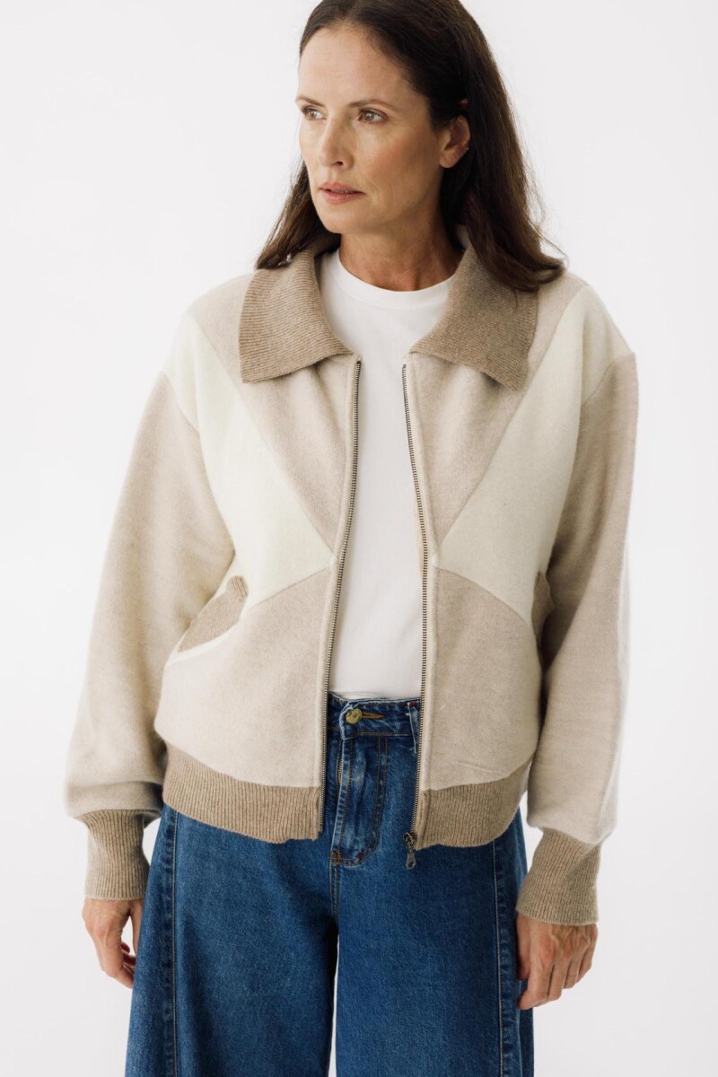 PRE VENTA Bomber Chess - Beige 