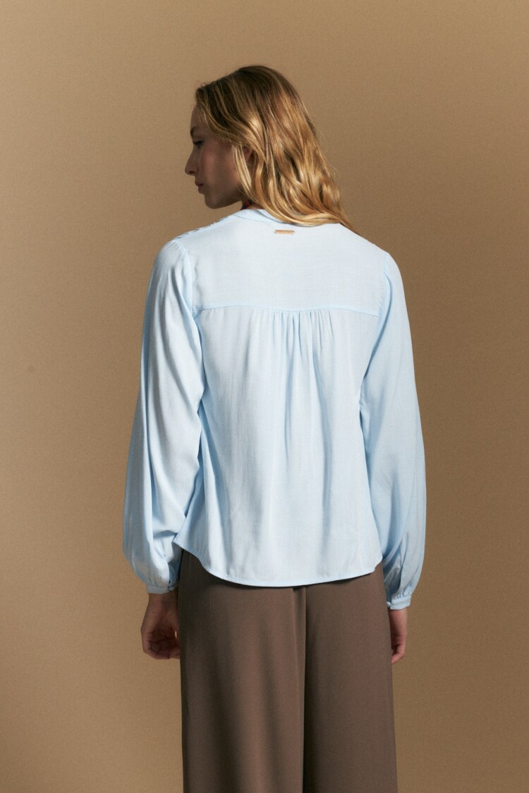 CAMISA LILO Celeste