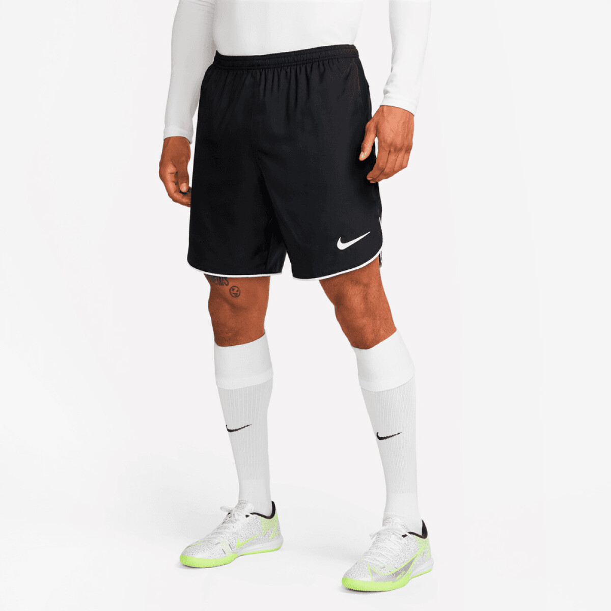 Short Nike Dri-Fit Lsr V W de Hombre - Negro 