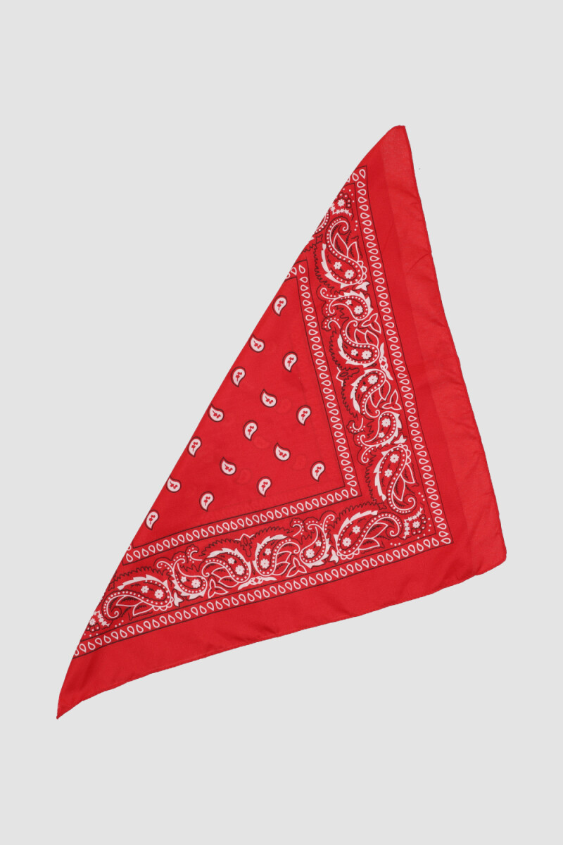 Pañuelo bandana - Rojo 