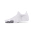 UA Breathe 2 No Show Tab 2pk-WHT WHT-100