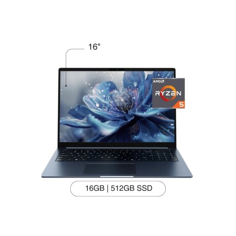 Notebook CHUWI Corebook Air Plus 16' FHD 512GB SSD / 16GB RAM R5-6600H Notebook CHUWI Corebook Air Plus 16' FHD 512GB SSD / 16GB RAM R5-6600H