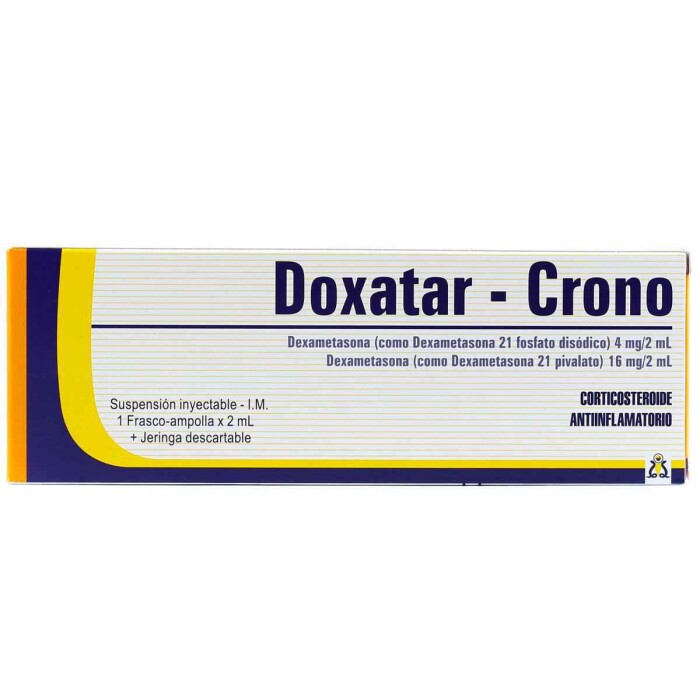 DOXATAR-CRONO 2 ML. CJ X 1 AMPOLLA única