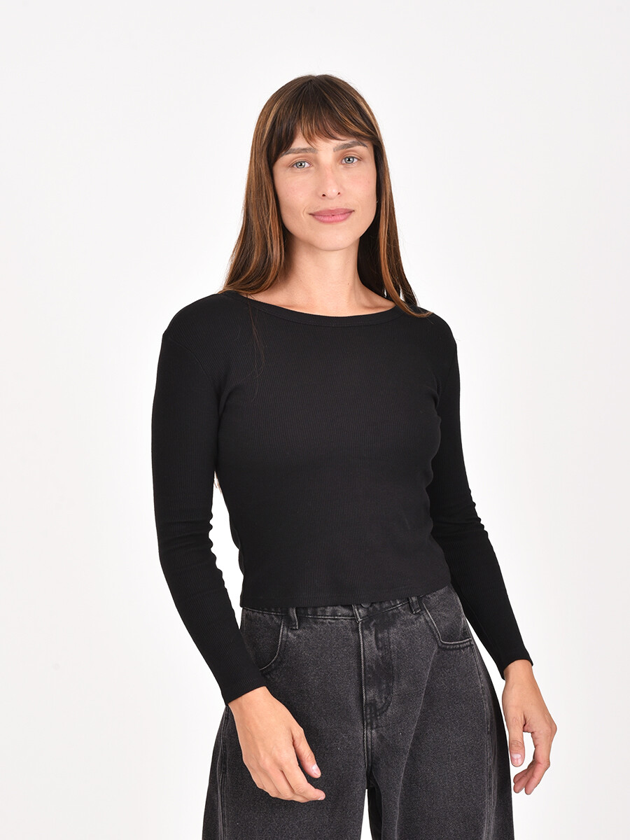 REMERA PAME - NEGRO 