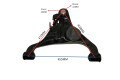 Parilla De Suspension Del Nissan D23 - Frontier - Np300 15-25 Der Parilla De Suspension Del Nissan D23 - Frontier - Np300 15-25 Der