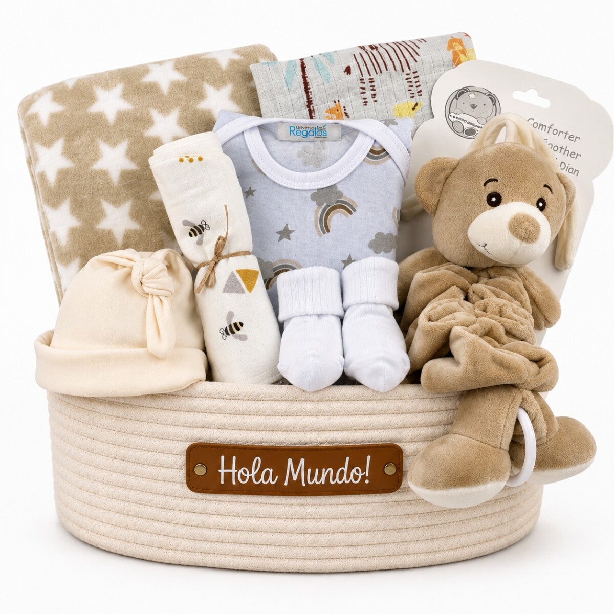 Canasta Nacimiento Welcome Baby – Unisex 