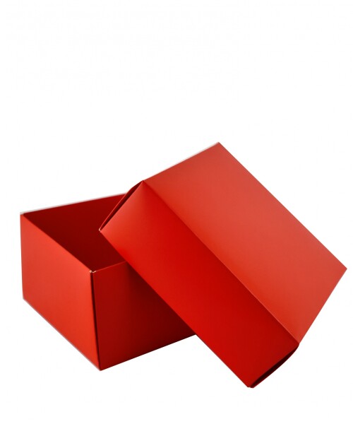 Caja eco 06 - 15x16x9 cm. ROJO