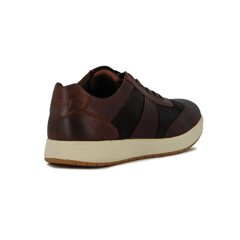 Country Calzado Casual Hombre Acordonado - Cafe Cafe