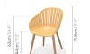 Silla de exterior - Nassau Miel