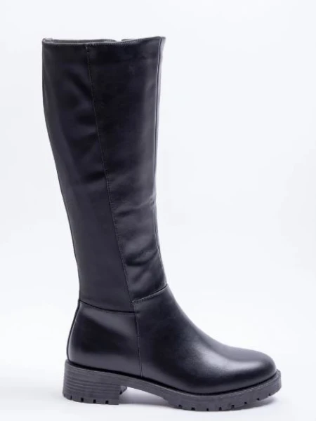BOTA PADDOCK MAXIMILIEN CAÑA ALTA BUCANERA NEGRO