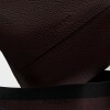 Bandolera Olivia En Cuero Graneado Marron