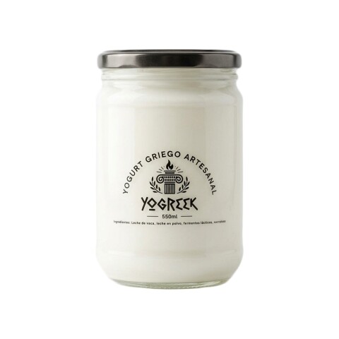 Yogurt Griego Entero 550ml Yogreek Yogur Griego 550ml Yogreek