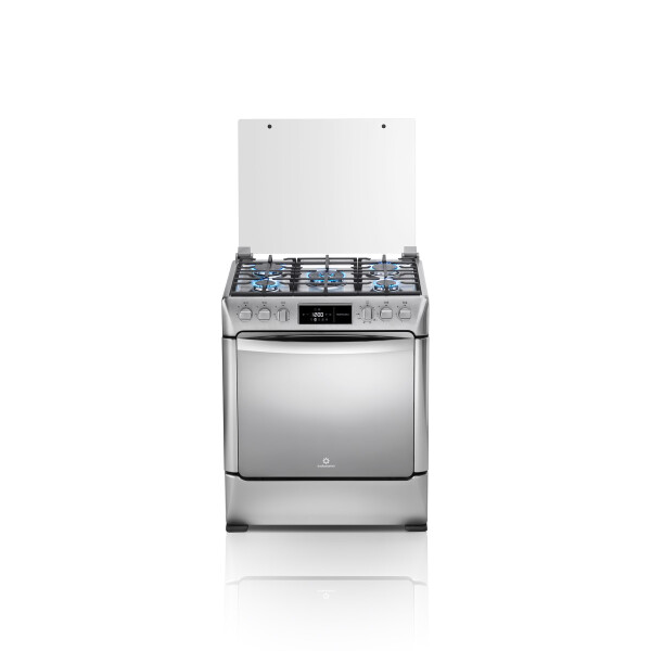 Cocina a Gas Indurama Montecarlo 5 Hornallas con Panel Touch, Convección y Grill Cocina a Gas Indurama Montecarlo 5 Hornallas con Panel Touch, Convección y Grill